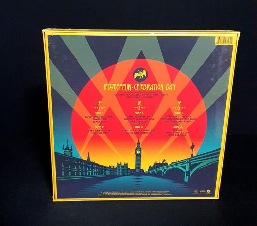 Led Zeppelin Celebration Day - Sealed UK Vinyl Box Set (574010)