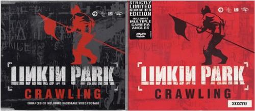 Linkin Park Crawling UK CD/DVD single set (181674)