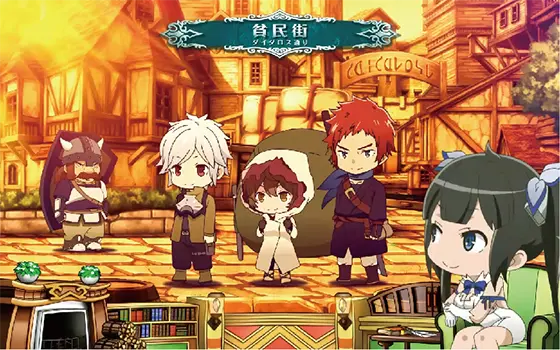 ダンまち2（スロット）】通常時の概要・ステージ・各種抽選