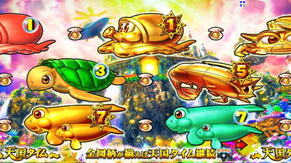 PA元祖ギンギラパラダイス 強99ver. - 天国タイム・継続率