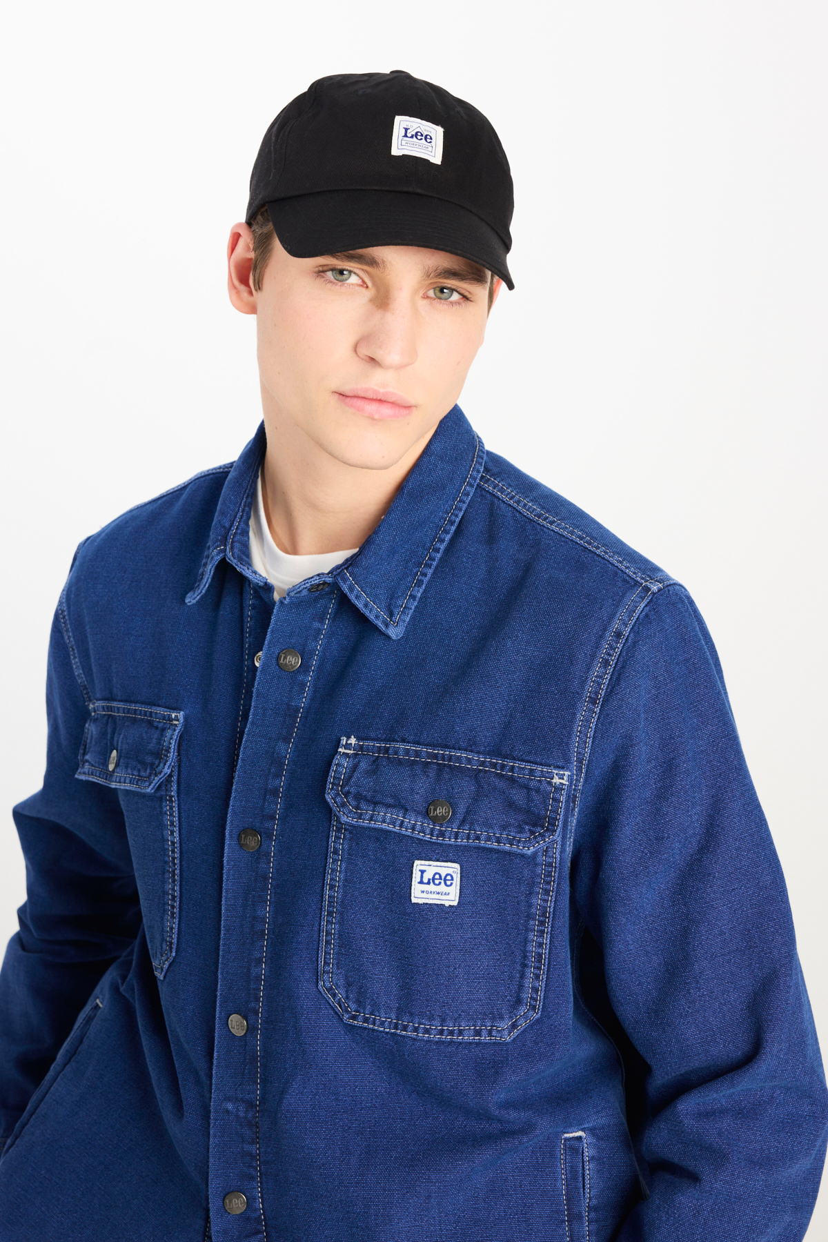 Relaxed Fit Geniş Kesim Mavi Gömlek L68D5556591 | Lee Efsane Denim