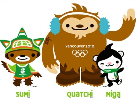 バンクーバー冬季オリンピック公式マスコット発表－グッズ発売へ