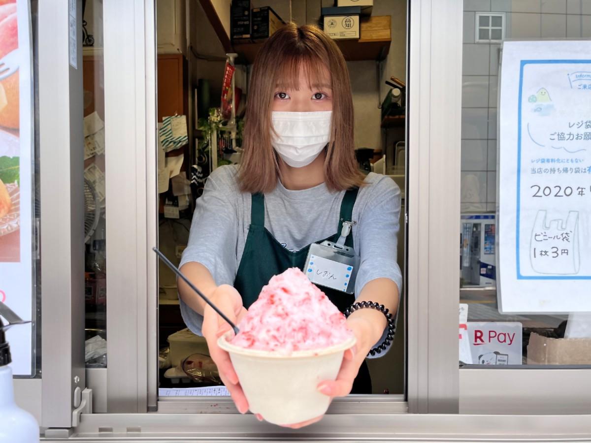 東大阪・瓢箪山駅前の「フルーツなかにし」に夏季限定フルーツかき氷