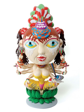 渋谷で田名網敬一さん新作展－立体作品で独自「観音菩薩像」 - シブヤ