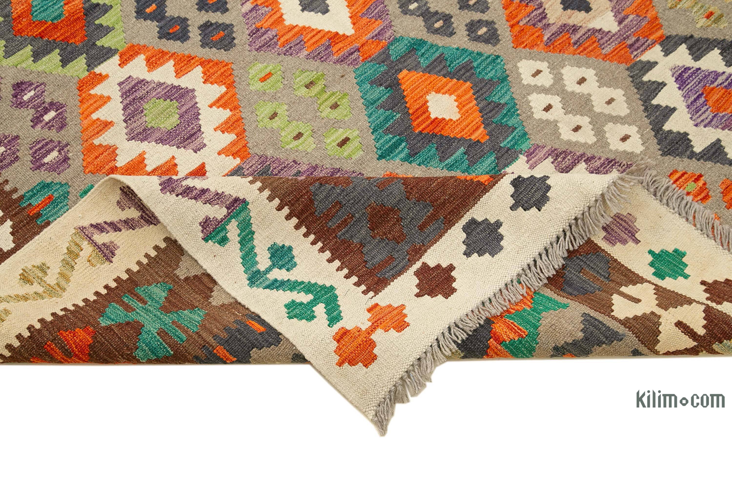 New Afghan Kilim Rug - 8' 6