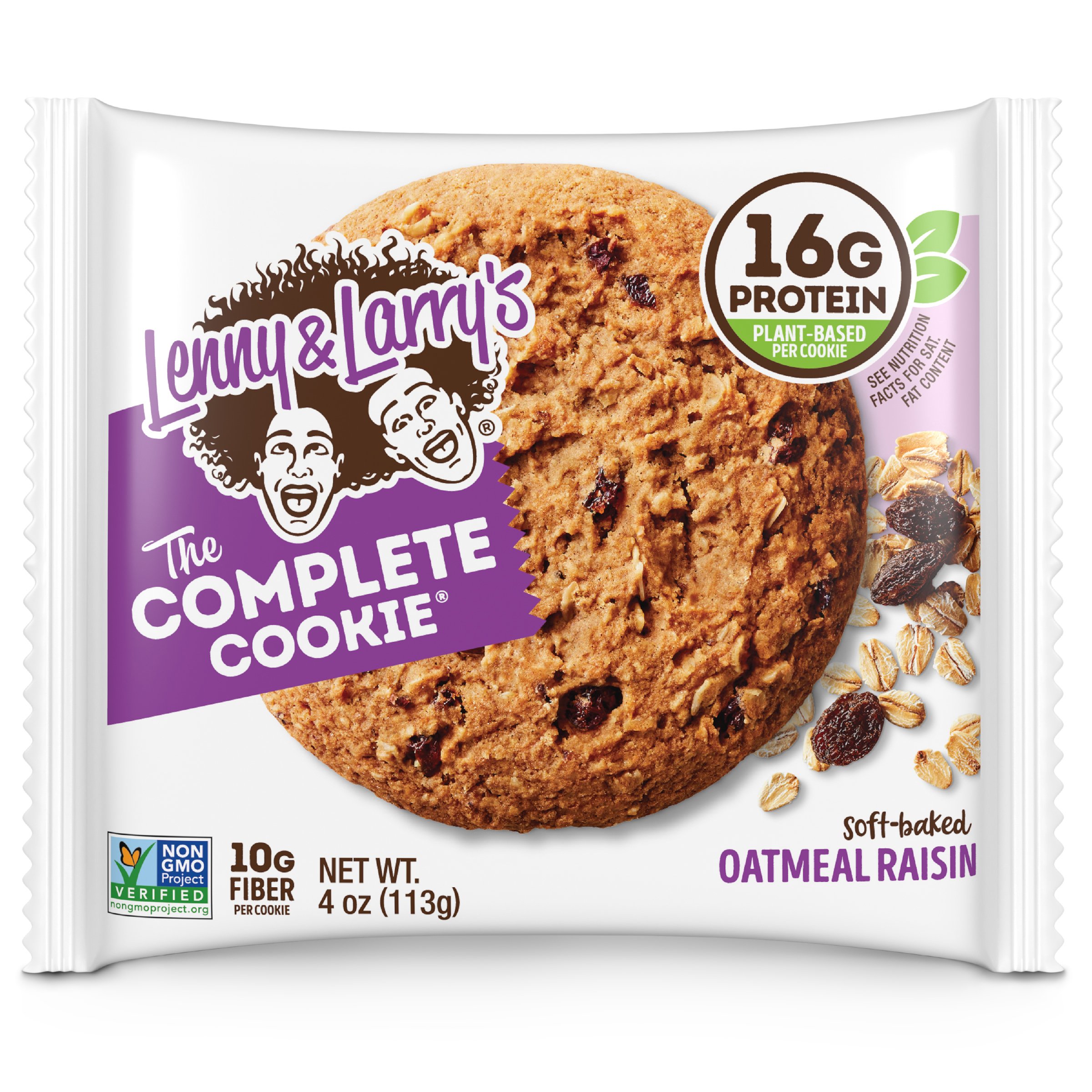 Lenny & Larry's The Complete Cookie - 16g Protein Oatmeal Raisin
