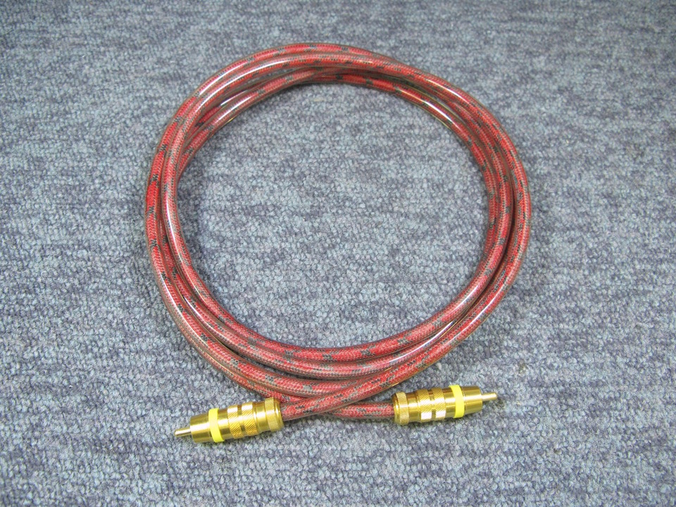 ACROTEC 6N-V3020 RCA 同軸デジタルケーブル 2本 3m ACROTEC 6N-V3020