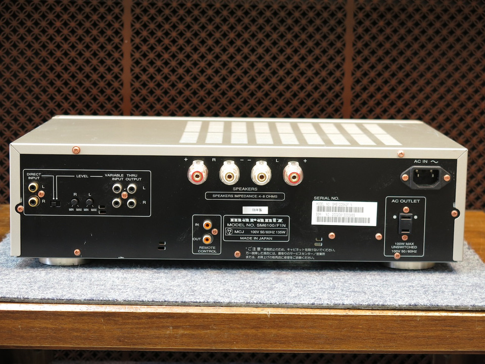 SM6100SA Ver.2 marantz - 中古オーディオ 高価買取・販売 ハイファイ堂
