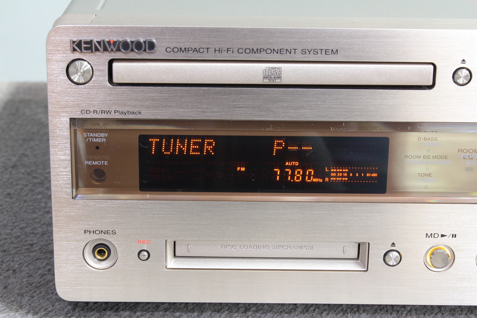 ケンウッド R-K700 CD MDプレーヤー 2006年製現状渡し ケンウッド R