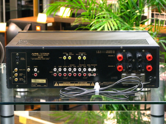 LV-113 ALPINE/LUXMAN - HiFi-Do McIntosh/JBL/audio-technica/Jeff