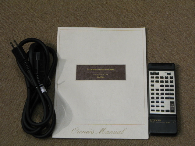 D-600s LUXMAN - 中古オーディオ 高価買取・販売 ハイファイ堂