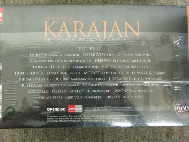 コンプリート・EMI・レコーディングス Vol.2 オペラ・声楽編