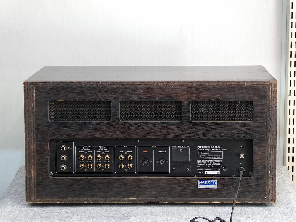 1000ZXL NAKAMICHI - 中古オーディオ 高価買取・販売 ハイファイ堂