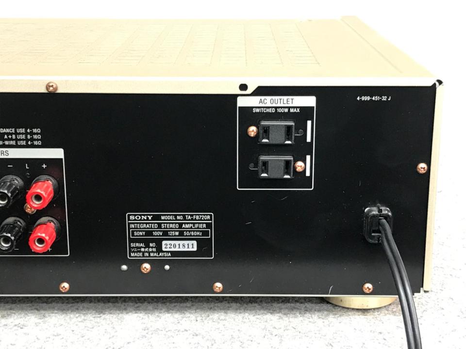 TA-FB720R SONY - 中古オーディオ 高価買取・販売 ハイファイ堂