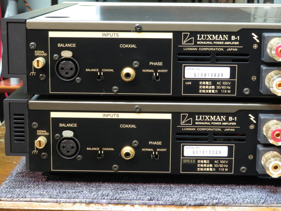 B-1 LUXMAN - 中古オーディオ 高価買取・販売 ハイファイ堂