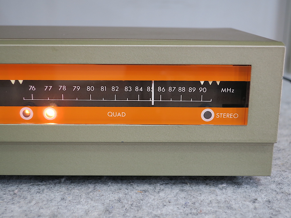 希少 英国QUAD FM3 FMチューナー日本バンド仕様ステレオ受信確認済み