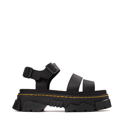 Womens Dr. Martens Mattison 2 Strap Sandal - Black | Journeys
