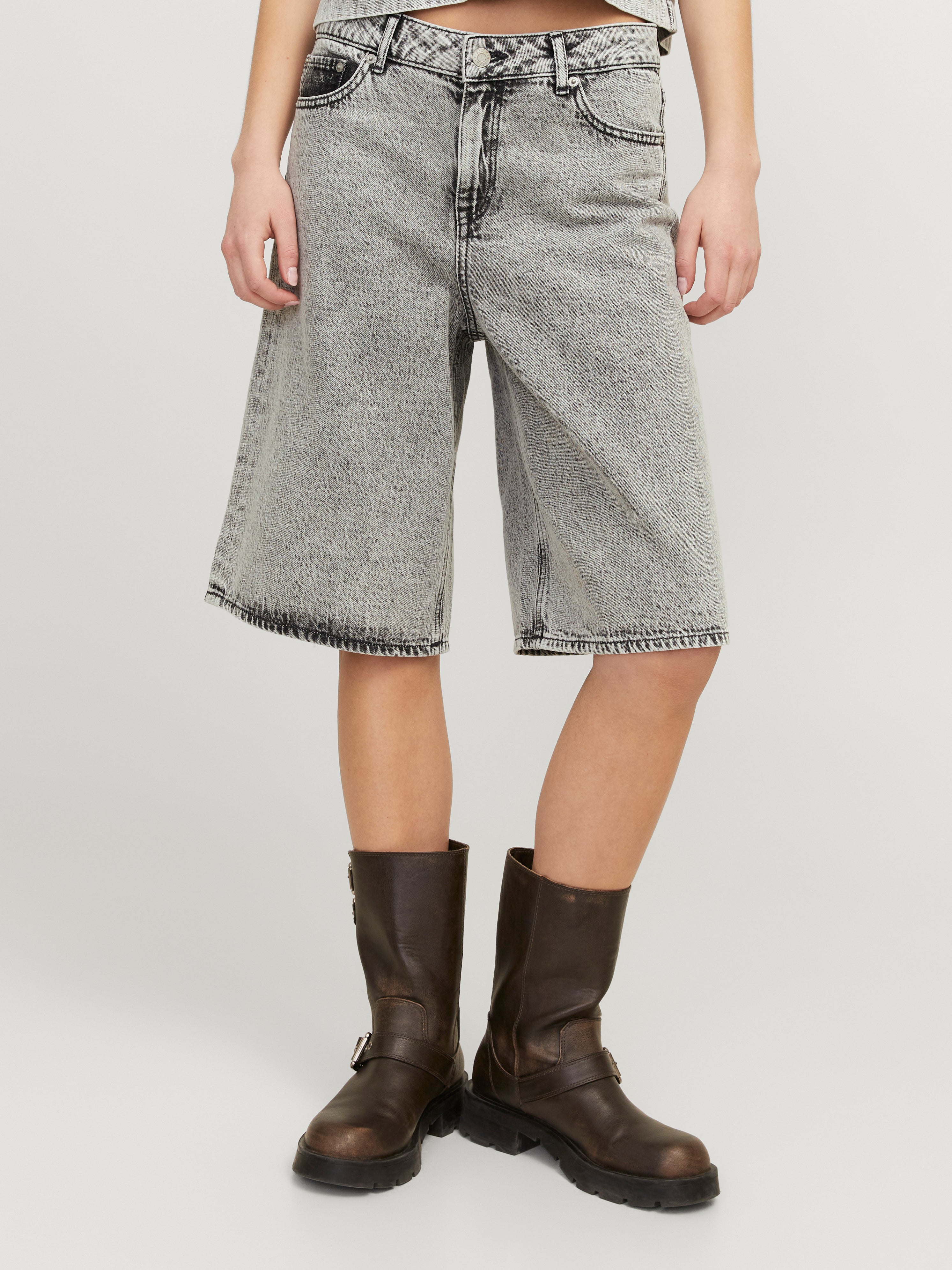 JXLAURA Denim shorts | Light Grey | JJXX®