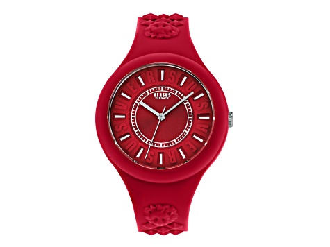 Versus Versace Fire Island Watch 39mm Red with Stainless Steel