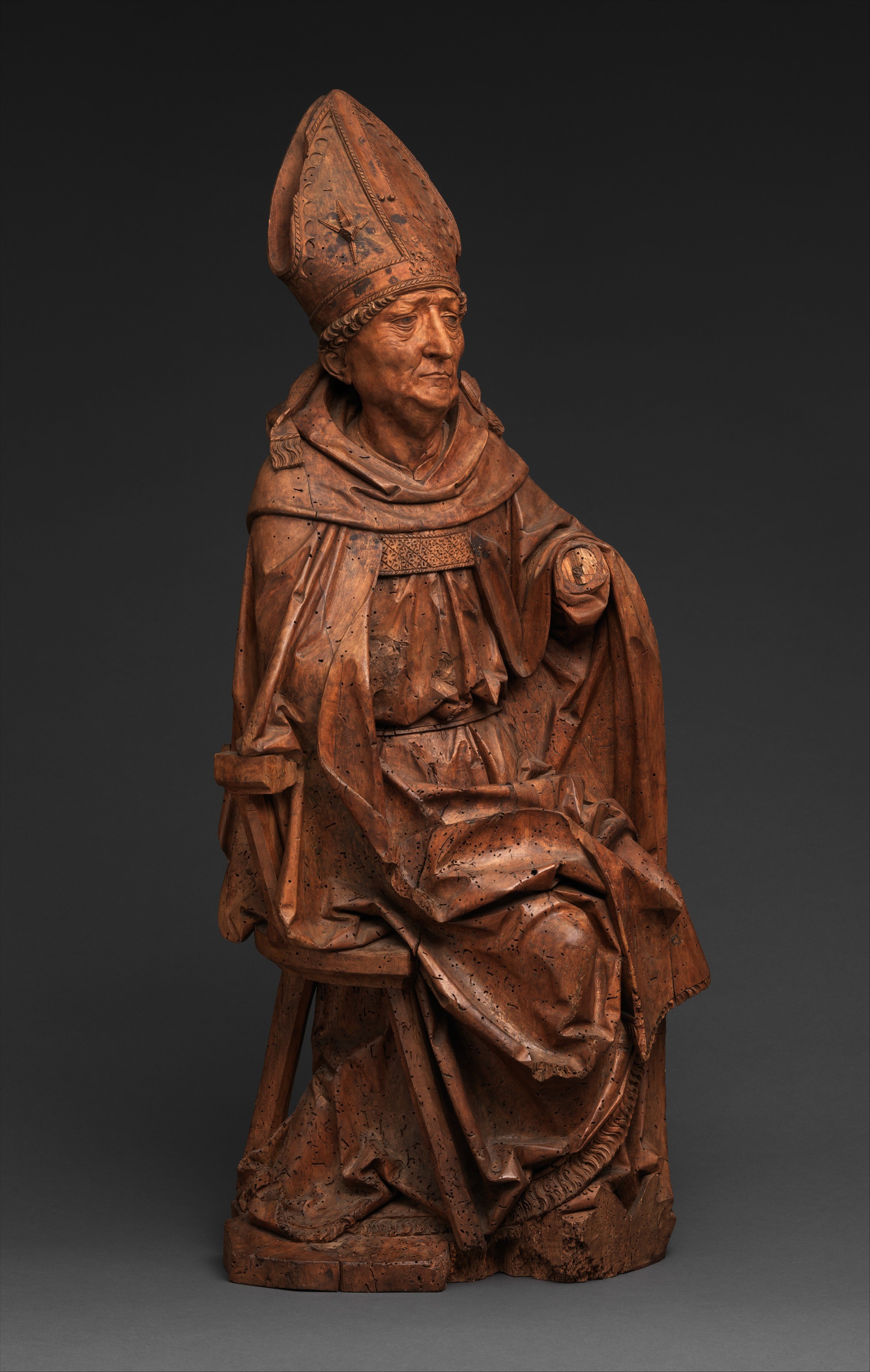 Tilman Riemenschneider - Seated Bishop - German - The Metropolitan