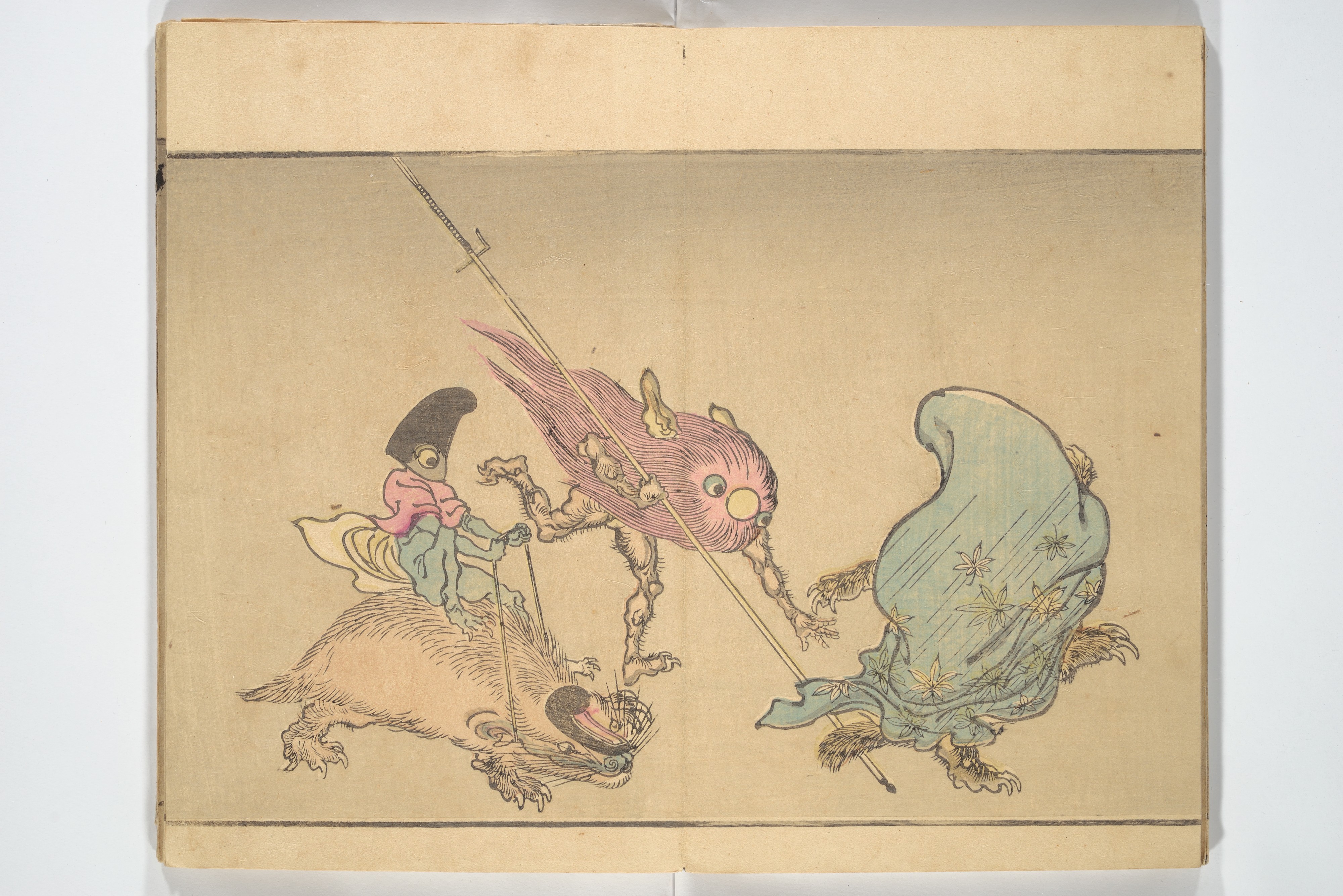 Kawanabe Kyōsai 河鍋暁斎 - Kyōsai's Pictures of One Hundred Demons