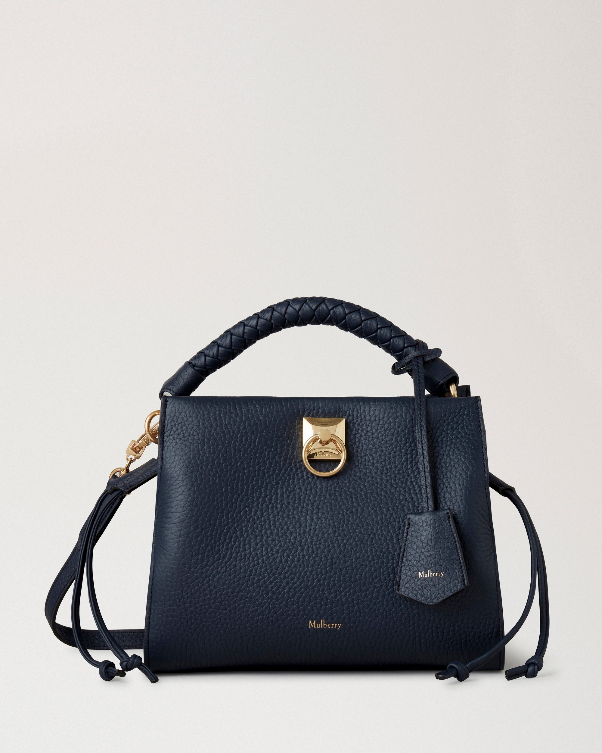 Mulberry | スモール アイリス | ナイトスカイ ヘビーグレインレザー