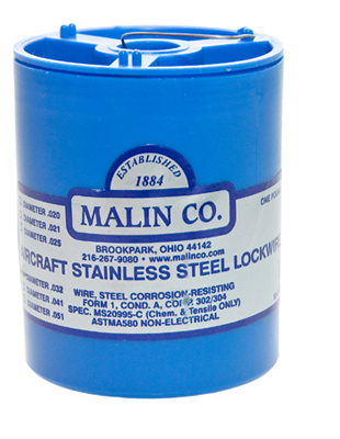 Stainless Steel Aerospace Safety Wire 1lb can - 0.041 Inch
