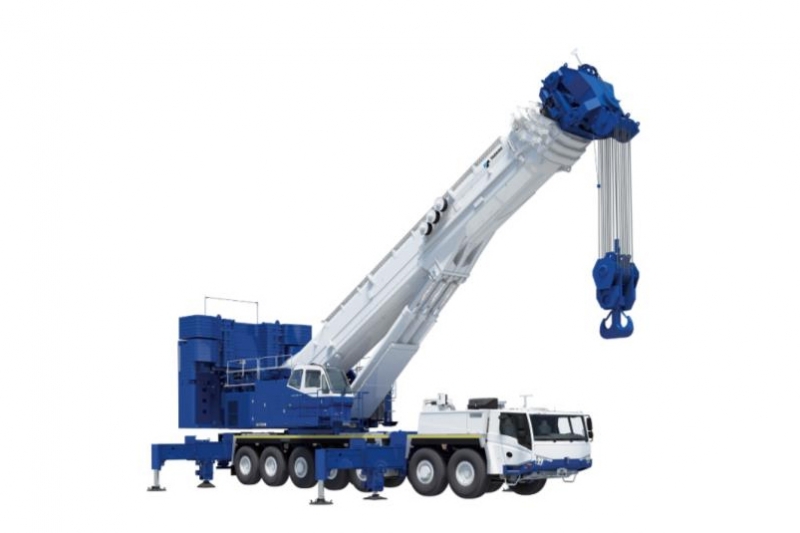 タダノがグループ最大級の大型クレーン、軽量化しつつ視認性と安全性