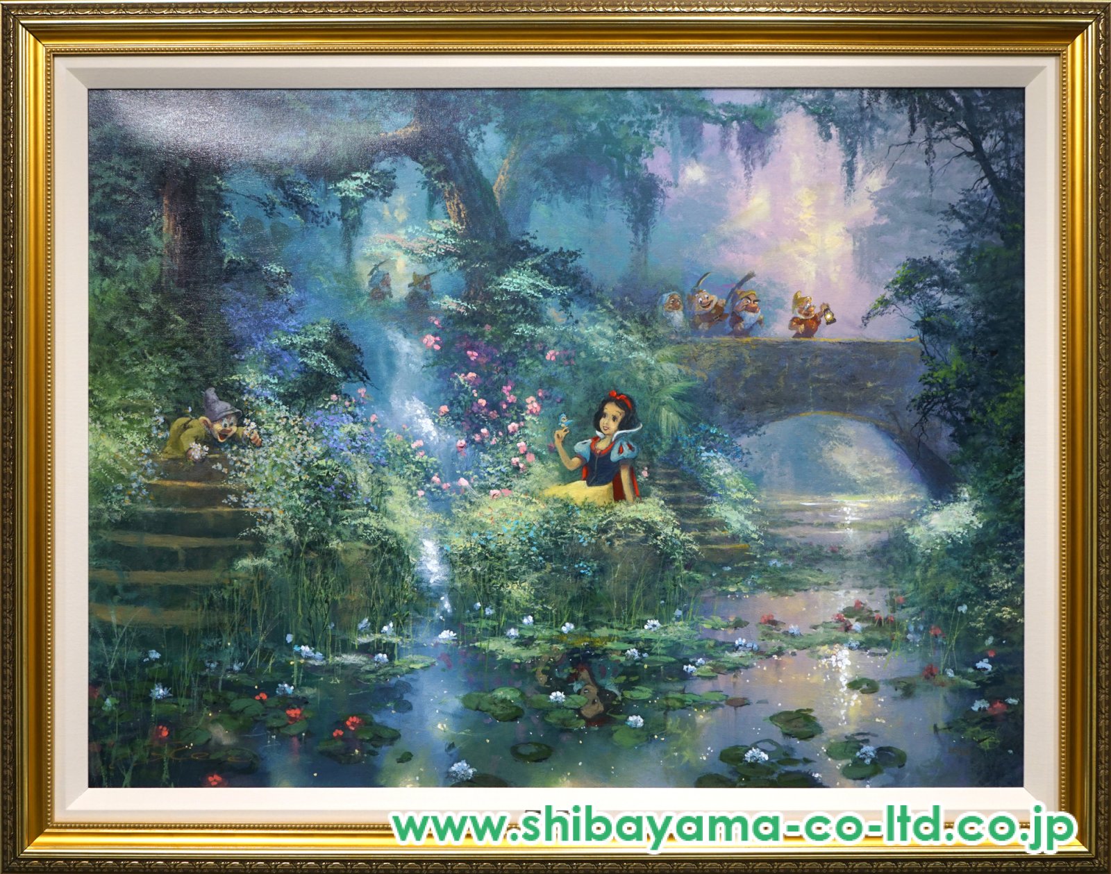 ジェームス・コールマン「花を摘む白雪姫(LG)」ジークレー・オン