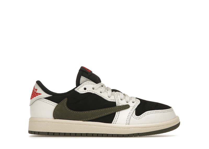 Jordan 1 Retro Low OG SP Travis Scott Olive (PS) - DZ5909-106 - US
