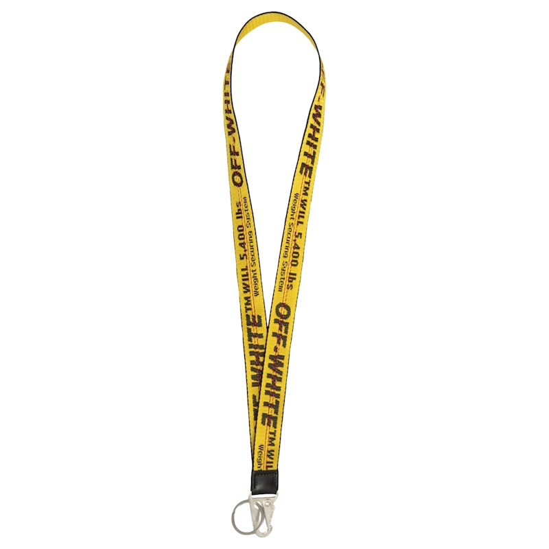 OFF-WHITE Industrial Neck Keychain Yellow/Black - FW19 - US