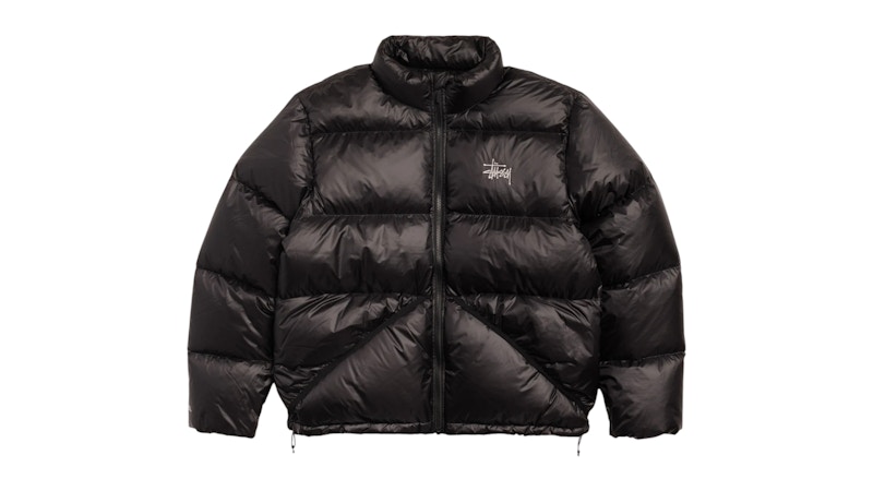 Stussy Micro Ripstop Down Jacket Jet Black Men's - FW25 - US