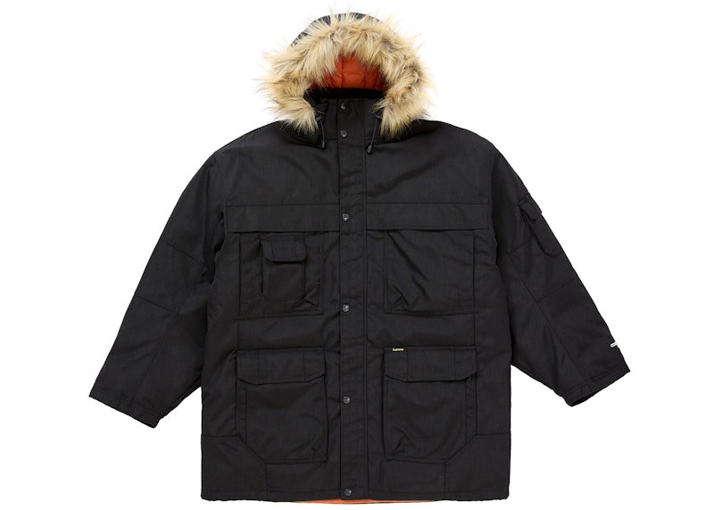 Supreme Cordura Snorkel Coat Black Hombre - FW25 - US