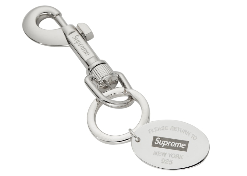 21aw supreme tiffany キーリング oval Supreme Tiffany & Co. Return