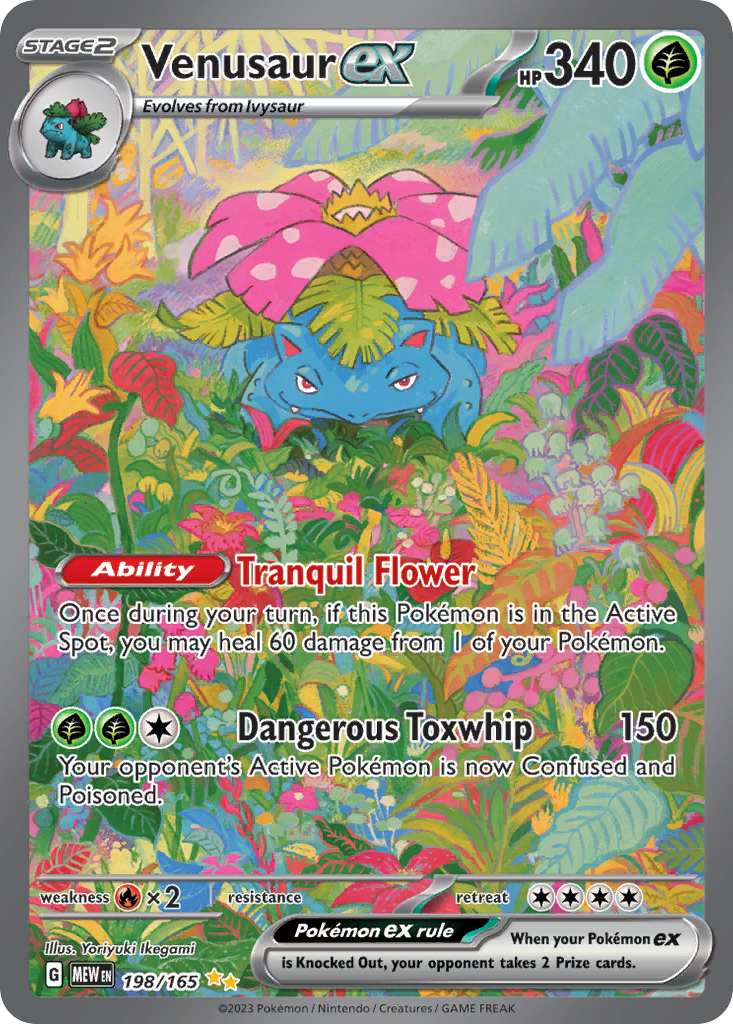 Venusaur ex (151) Price, Pull Rate & Viability | Cardrake | Cardrake