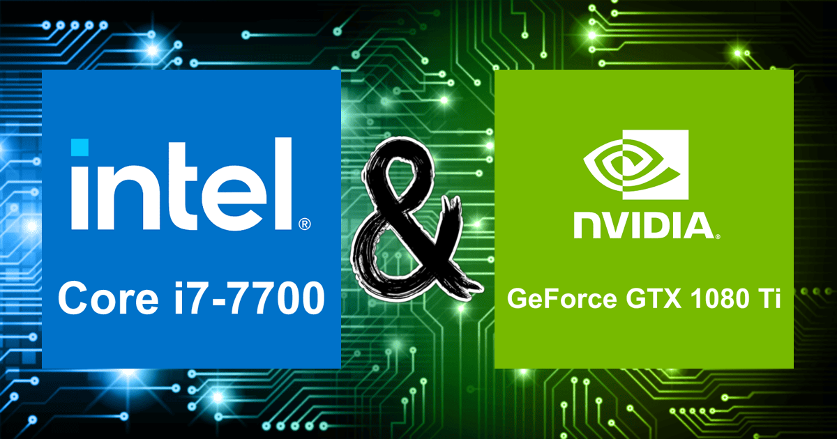 Core i7-7700 と GeForce GTX 1080 Ti | ボトルネック計算