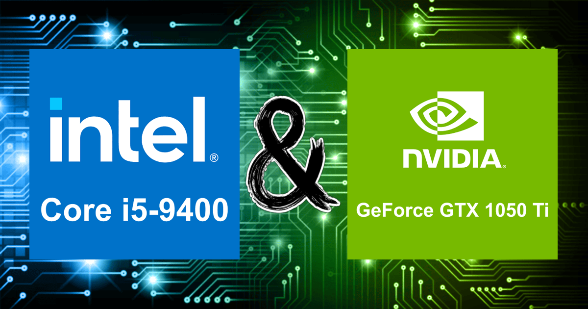 Core i5-9400 and GeForce GTX 1050 Ti | Bottleneck Calculation