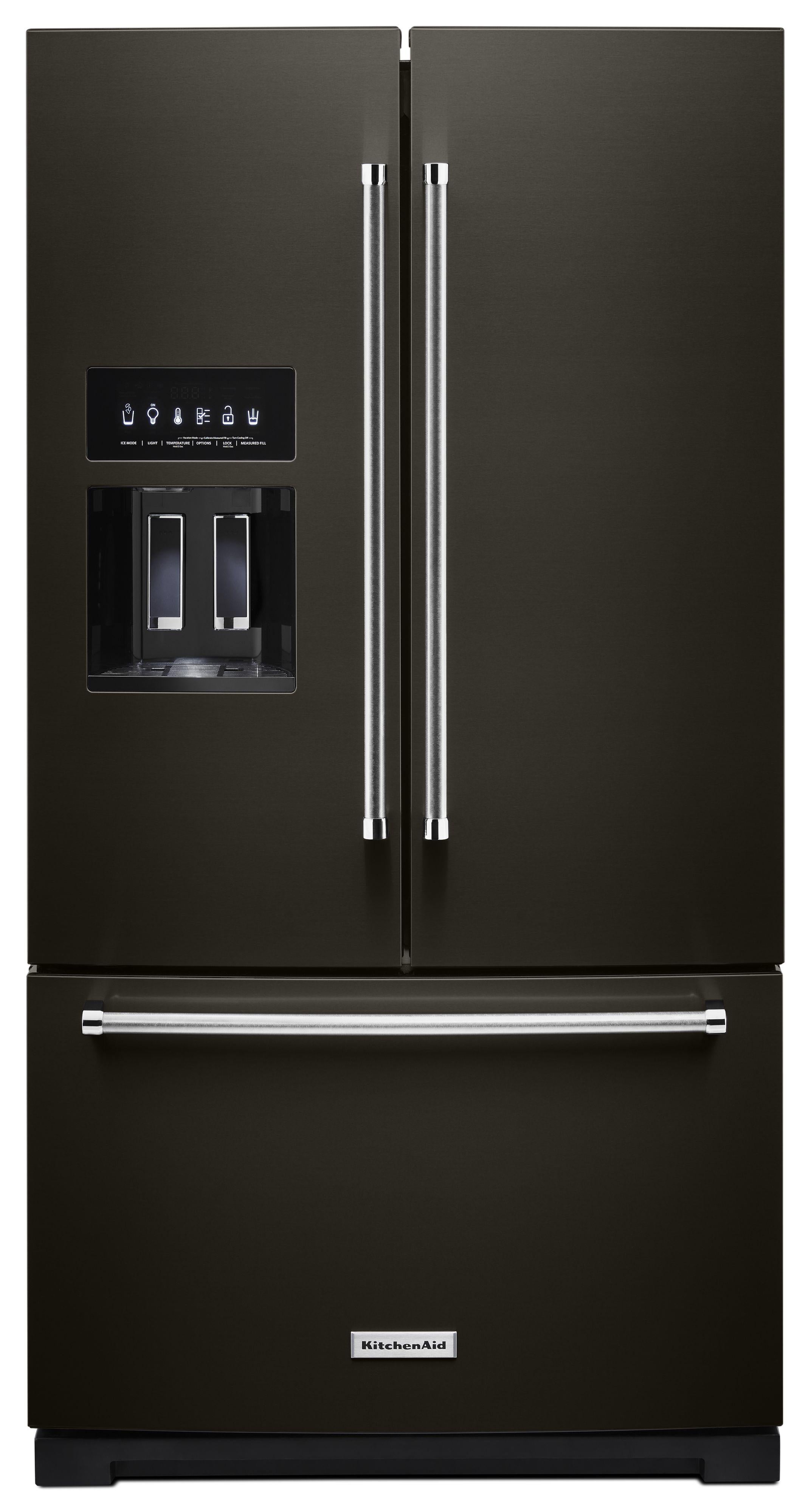 KitchenAid KRFF577KBS 36 Inch Freestanding French Door