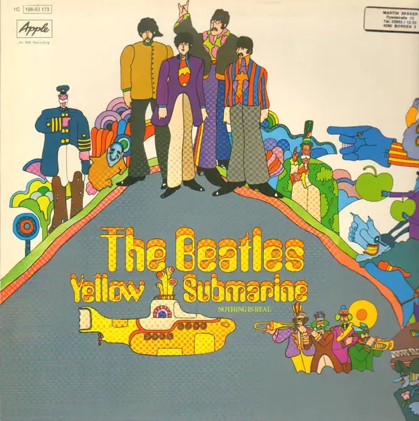 The Beatles Yellow Submarine Apple Vinyl LP | eBay