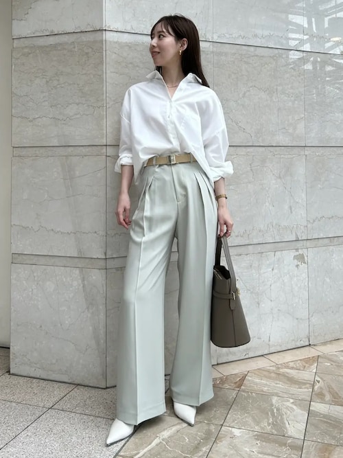 ツータックワイドパンツ（その他パンツ）｜anuans（アニュアンス）の