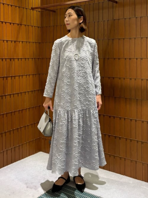 Ballsey（ボールジィ） ワンピース マーガレットカットジャカード