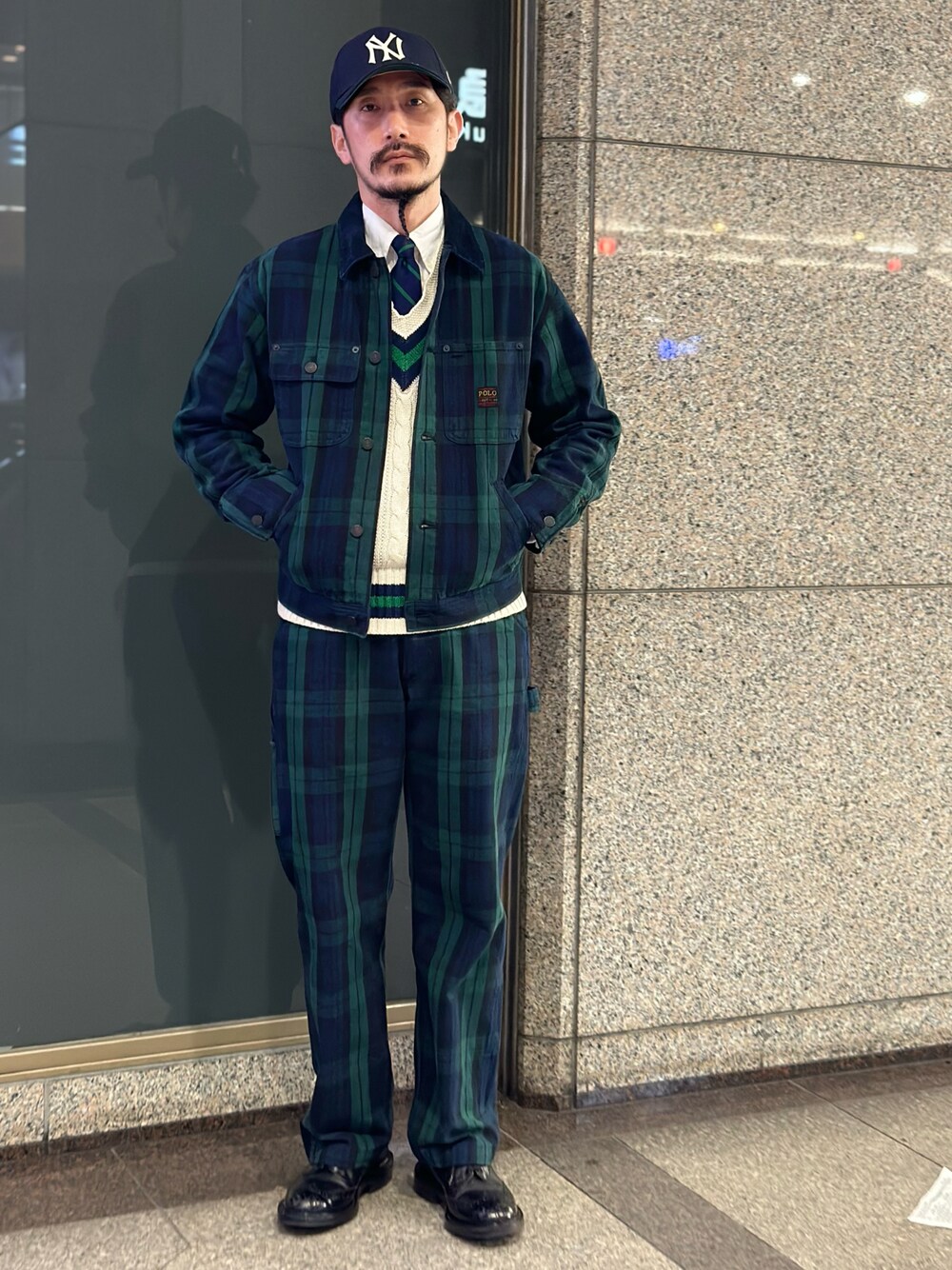 RALPH LAUREN RUGBYのベストを使ったメンズ人気ファッション