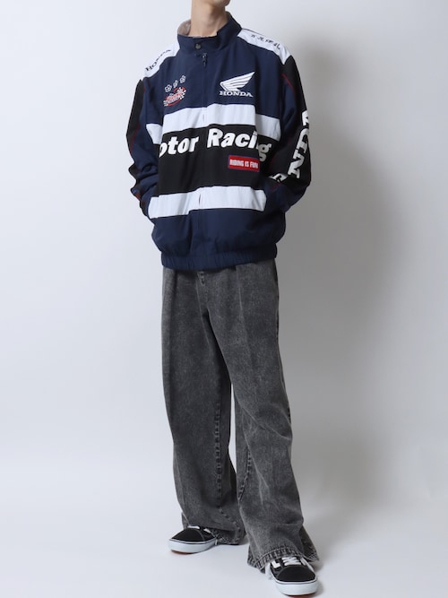 セール】Honda/ホンダ オーバーサイズ ナイロン レーシングジャケット