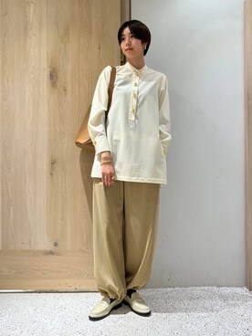 Curensology(カレンソロジー)/スフィアボタンブラウスを使った人気