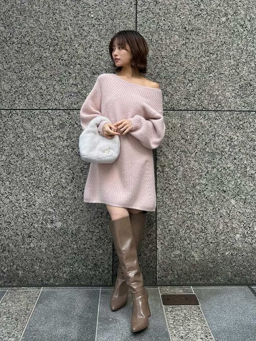 セール】ラクーンミニニットワンピース（ワンピース）｜SNIDEL