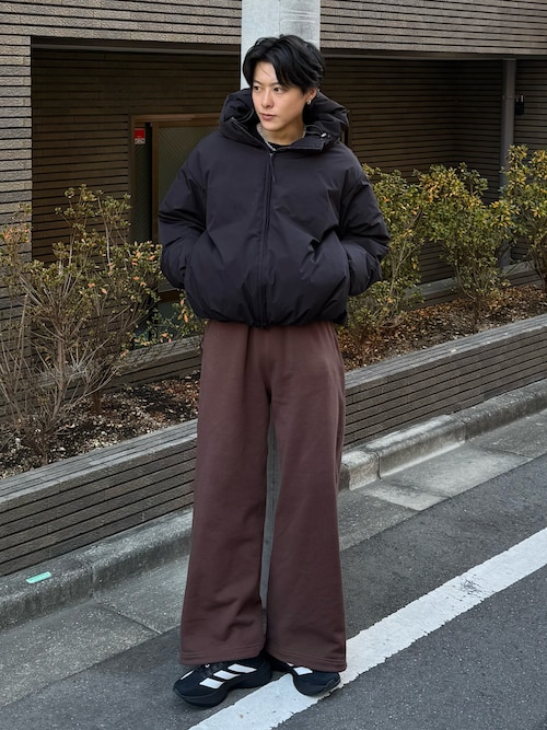 Lui's（ルイス） ダウンジャケット ダウン フードダウンブルゾン