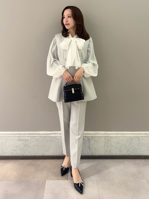 ビッグリボンセミシアーブラウス（シャツ/ブラウス）｜CELFORD（セル