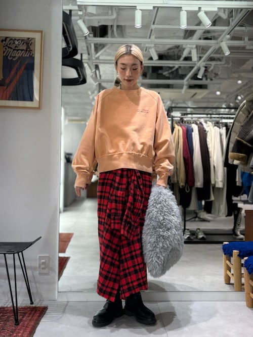 セール】【Champion別注】ROSE BUD×Champion HEAVY WASH SWEAT