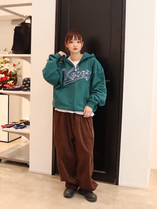 KEBOZ（ケボズ） パーカー ICON SWEAT FULL ZIP HOODIE メンズ