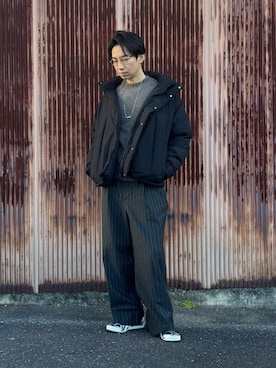 Short puff jacket / ショートパフジャケットを使った人気ファッション